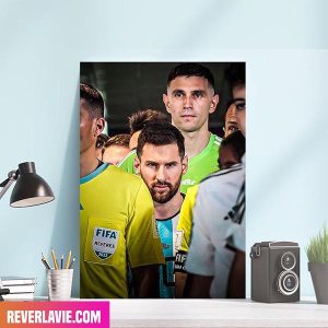 FIFA World Cup Qatar 2022 Argentina Team Lionel Messi Home Decorations Canvas-Poster