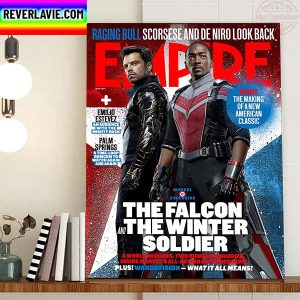 Falcon And Winter Soldier On Empire Magazine Cover Home Decor Poster Canvas