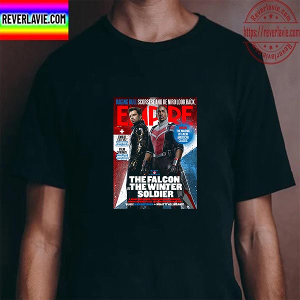 Falcon And Winter Soldier On Empire Magazine Cover Unisex T-Shirt Falcon And Winter Soldier On Empire Magazine Cover Unisex T-Shirt