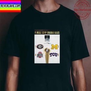 Final CFP Rankings College Football Playoff Selection Show Unisex T-Shirt