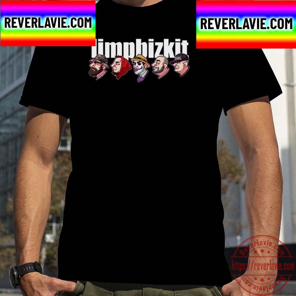 Five Faces Of Limp Bizkit Fanart Unisex T-Shirt Five Faces Of Limp Bizkit Fanart Unisex T-Shirt