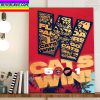 Fran McCaffery 500 Career Wins With Iowa Basketball Home Decor Poster Canvas
