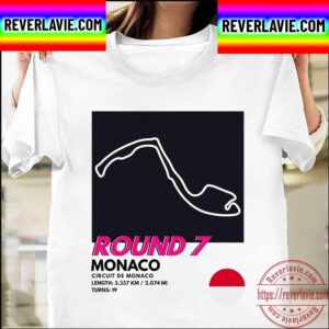 Formula 1 2022 Season Monaco Grand Prix F1 Racing Unisex T-Shirt