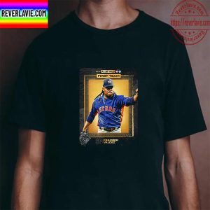 Framber Valdez 2022 All MLB First Team SP Rotation Houston Astros Unisex T-Shirt