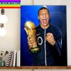 2022 FIFA World Cup Final Is Set Argentina Vs France Home Decor Poster Canvas