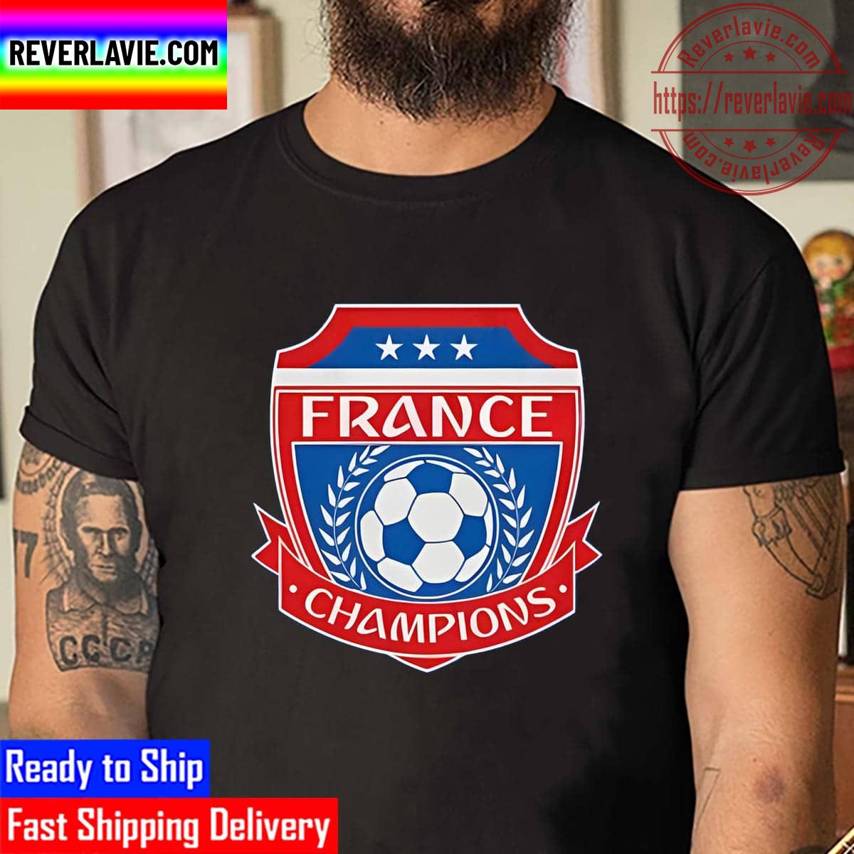 France National Team 2022 FIFA World Cup Champion Unisex T-Shirt France National Team 2022 FIFA World Cup Champion Unisex T-Shirt