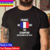 France World Cup 2022 Champions Unisex T-Shirt