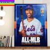 Houston Astros 2022 All MLB First Team Home Decor Poster Canvas
