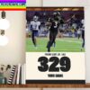 Frank Gore Jr Running Back Southern Miss Football Home Decor Poster Canvas