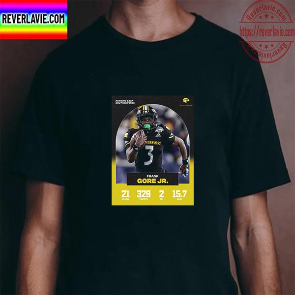 Frank Gore Jr Running Back Southern Miss Football Unisex T-Shirt Frank Gore Jr Running Back Southern Miss Football Unisex T-Shirt