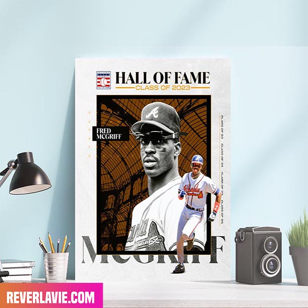 Fred McGriff Is Headed To Cooperstown Hall Of Fame Class Of 2023 Poster Fred McGriff Is Headed To Cooperstown Hall Of Fame Class Of 2023 Poster