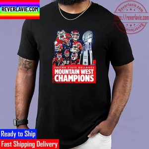 Fresno State Bulldogs Football Are 2022 Mountain West Champions Unisex T-Shirt
