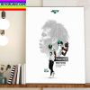 Garrett Wilson Franchise Rookie Record For REC YDS New York Jets NFL Home Decor Poster Canvas