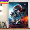 Eredin In The Witcher Blood Origin Official Poster Home Decor Poster Canvas