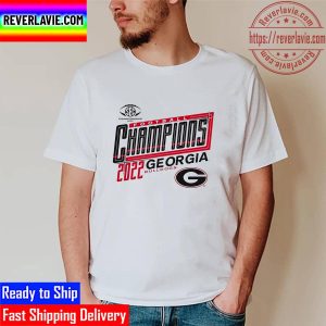 Georgia Bulldogs 2022 SEC Football Champs UGA SEC Championships Unisex T-Shirt