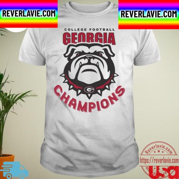 Georgia Bulldogs College Football Champions Unisex T-Shirt