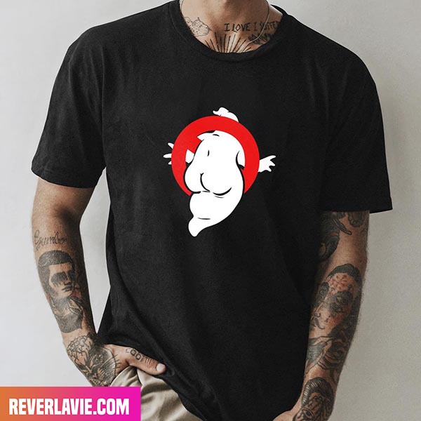 Ghostbuster The Movie And Funny Ghostbuttsters Style T-Shirt Ghostbuster The Movie And Funny Ghostbuttsters Style T-Shirt