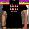 Gnome Valentines Day Three Gromies Love Hearts Unisex T-Shirt