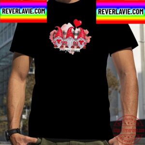 Gnomes Valentines Day Unisex T-Shirt