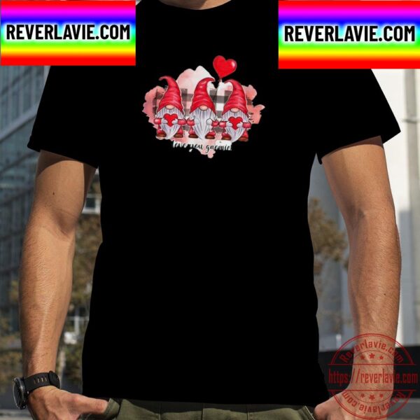 Gnomes Valentines Day Unisex T-Shirt