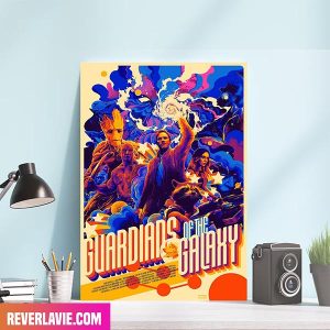Guardians Of The Galaxy Marvel Studios Poster Movie Decor Poster