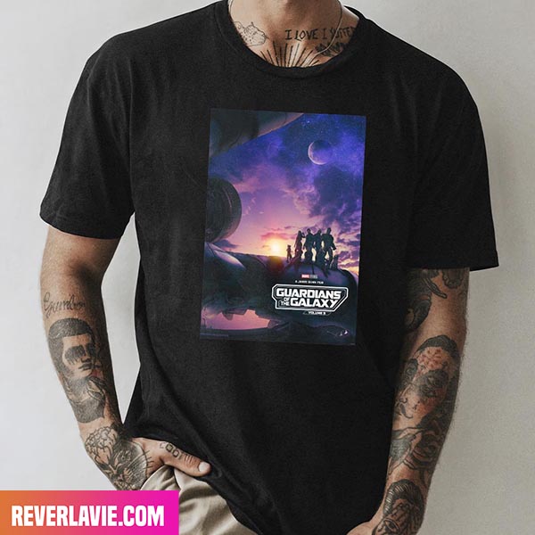 Guardians Of The Galaxy Volume 3 Marvel Studios Style T-Shirt Guardians Of The Galaxy Volume 3 Marvel Studios Style T-Shirt