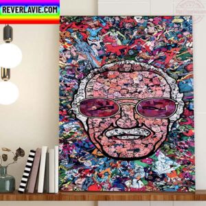 Happy 100th Birthday Stan Lee Home Decor Poster Canvas