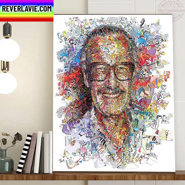 Happy 100th birthday Stan Lee The Marvel Comics Legend Home Decor Poster Canvas Happy 100th birthday Stan Lee The Marvel Comics Legend Home Decor Poster Canvas