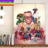 Happy Birthday 100th Stan Lee The Marvel Comics Legend Home Decor Poster Canvas