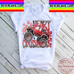 Heart Crusher Happy Valentines Day Unisex T-Shirt