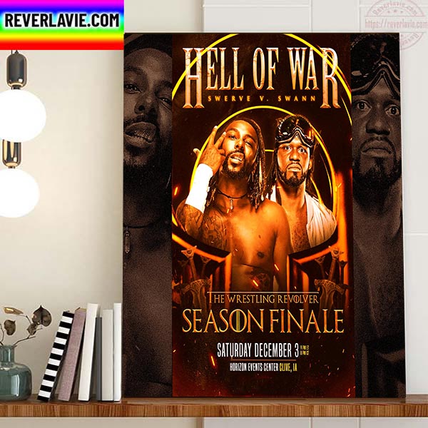 Hell Of War The Wrestling Revolver Season Finale Home Decor Poster Canvas Hell Of War The Wrestling Revolver Season Finale Home Decor Poster Canvas