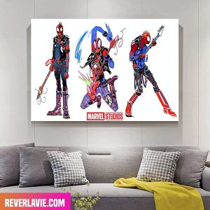 Hobie Brown Spider-Punk Across The Spider-verse Home Decor Canvas-Poster