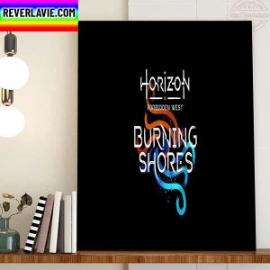 Horizon Forbidden West Burning Shores Official Logo Home Decor Poster Canvas