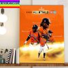 Houston Astros 2022 All MLB Second Team Home Decor Poster Canvas