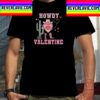 Howdy Valentine Cowboy Western Vintage Valentines Day Unisex T-Shirt