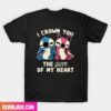 Heart Bone Funny Happy Valentine Day Fashion T-Shirt
