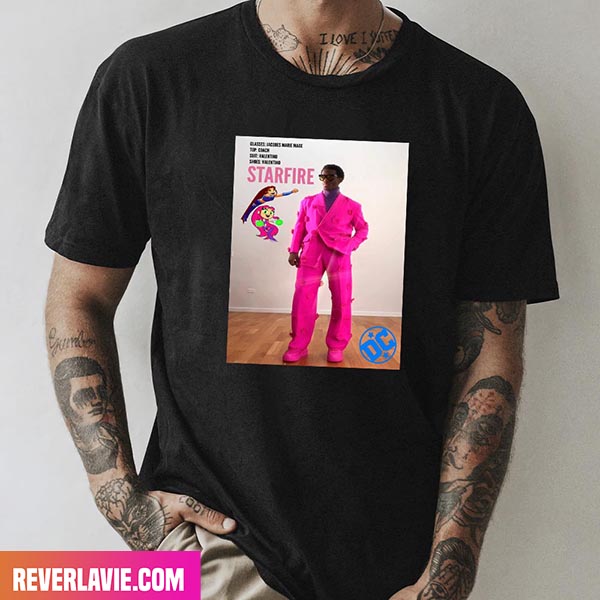 If The Teen Titans Wore High Fashion as Star Fire Style T-Shirt If The Teen Titans Wore High Fashion as Star Fire Style T-Shirt