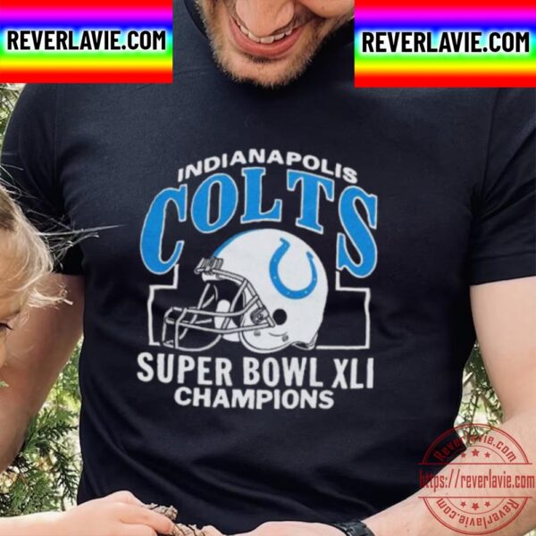 Indianapolis Colts Super Bowl XLI Champions Unisex T-Shirt