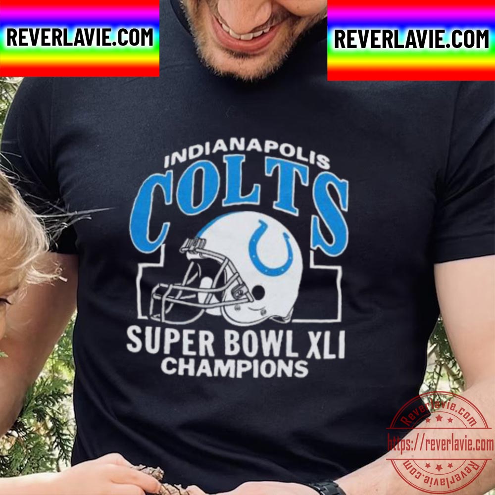 Indianapolis Colts Super Bowl XLI Champions Unisex T-Shirt Indianapolis Colts Super Bowl XLI Champions Unisex T-Shirt