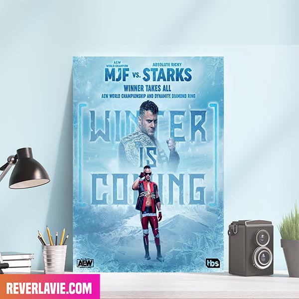 It Doesn't Get Any Colder Than This Winner Is Coming AEW Dynamite Home Decor Canvas-Poster It Doesn't Get Any Colder Than This Winner Is Coming AEW Dynamite Home Decor Canvas-Poster