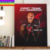 Iowa LB Jack Campbell Wins The Butkus Award Home Decor Poster Canvas