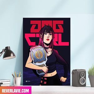 Ivo Sky WWE Damage CTRL WWE Champion Decor Poster