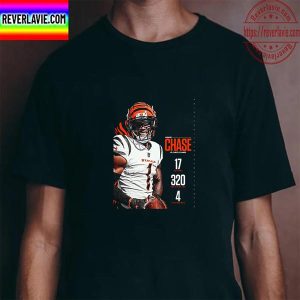 JaMarr Chase Vs Kansas City Chiefs 2 Games Unisex T-Shirt