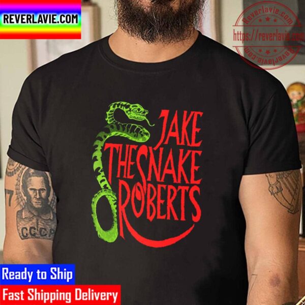 Jake The Snake Roberts Snake Logo Unisex T-Shirt