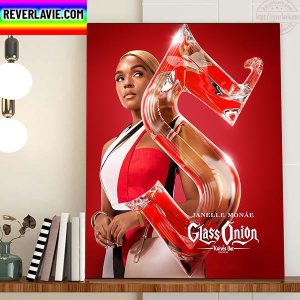 Janelle Monae In Glass Onion A Knives Out Mystery Home Decor Poster Canvas