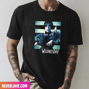 Jenna Ortega Wednesday Netflix Addams Family Movie Character Style T-Shirt