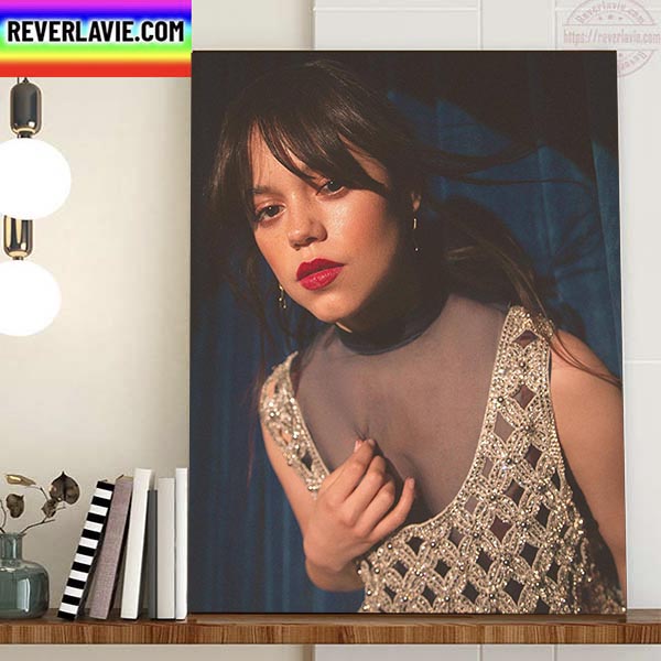 Jenna Ortega Home Decor Poster Canvas Jenna Ortega Home Decor Poster Canvas