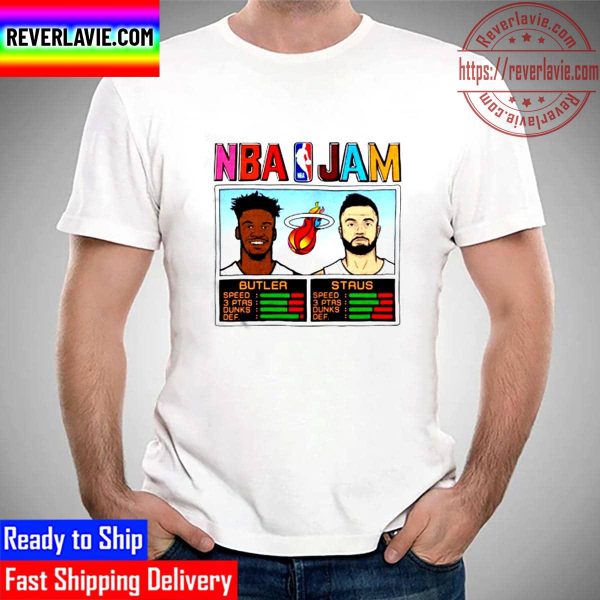 Jimmy Butler And Max Strus NBA Jam Unisex T-Shirt