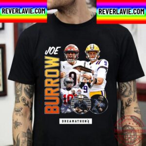 Joe Burrow Dreamathon Cincinnati Bengals NFL Unisex T-Shirt