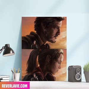 Joel And Ellie The Last Of Us HBO Max Full Version Poster Poster
